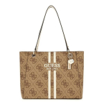 GUESS &Scaron;viesiai rudas moterų petinis krep&scaron;ys - Noelle II Tote Latte Logo 309962