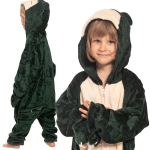Vaiki&scaron;ka Pižama Kigurumi Snorlax Pokemon, Vientisas Kombinezonas, 115-125 Cm