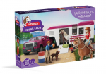 Ežero pakrantės sunkvežimis su arklių priekaba Schleich Horse Club