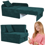 Vaiki&scaron;ka kampinė sofa-lova BONI, GREEN Family Meble