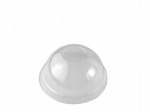 PLA dangteliai su anga 95 mm puodeliams 100 vnt., PLA dangteliai su anga 95 mm puodeliams 100 vnt.