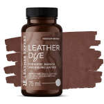 Dažai zom&scaron;ai, nubukui, anilinui vidutini&scaron;kai ruda spalva 75ml Leather Expert Leather Dye LE-21-D75MBR