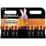 Duracell Plus Power Boost LR6 (AA) &scaron;arminės baterijos 1.5 V 8 vnt.