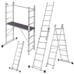 KADAX aliuminio kopėčių pastoliai 320cm