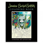 Knyga - Dailės Spalvinimo Knyga - Jasmine Becket-Griffith Fantazijos Nuotykiai 96 Puslapiai 27.5x21.5 cm