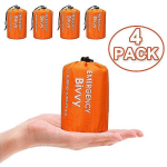 4x Lauko avarinis &scaron;iluminis neper&scaron;lampamas miegmai&scaron;is Kempingo i&scaron;gyvenimo bivvy mai&scaron;as