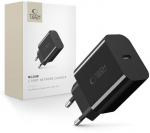 Kroviklis USB-C juodas su greitu įkrovimu 20W