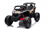 Vienvietis vaiki&scaron;kas elektromobilis Maverick ATV CAN-AM , juodass/smėlio spalvos