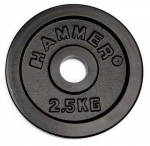 Svorio diskas Hammer Weight Plate, 2.5 kg