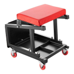 Mechaniko kėdė su ratukais 130 kg terpei