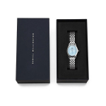 Laikrodis - DANIEL WELLINGTON - Ophelia Mini - Ovalus Cadran - Mėlyna Spalva - Nerūdijantis Plienas