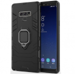 &bdquo;Mozhi&ldquo; Kickstand sustiprintos apsaugos dėklas - juodas (Galaxy Note 9)