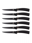 Berlinger Haus peilių rinkinys Black Rose Collection Steak Knife Set BH2813, 6 dalių