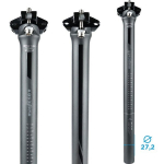 Anglies dviračio balnelio stovas 27.2mm x 350mm, suderinamas su apvaliais ir ovaliais bėgiais, itin lengvas ir patvarus.