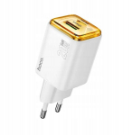 Hoco N52 įkroviklis tinklo Usb-a + Usb-c 20w Pd/qc3.0 baltas