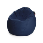 Sėdmai&scaron;is vaikams Qubo&trade; Comfort 80, gobelenas, tamsiai mėlynas