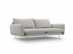 Sofa Cosmopolitan Design Vienna 4S, &scaron;viesiai pilka