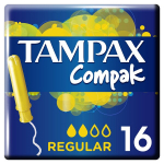 Tamponai TAMPAX Compak Regular, 16 vnt.