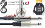 Stagg REAN 6.3mm Jack mono TS - 6.3mm Jack mono TS (silent), 3m