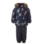Huppa Žieminis komplektas AVERY, Navy Pattern/ Navy