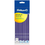Grafiniai pie&scaron;tukai Pelikan HB su trintuku, 10 vnt