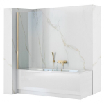 Vonios sienelė REA Elegant Fix 70cm, light gold