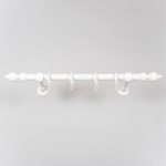 Karnizas STANDART &Oslash;28mm baltos sp., 240 cm