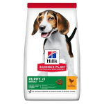 HILL'S Science Plan Puppy Medium breed sausas &scaron;uniukų maistas su vi&scaron;tiena 14 kg
