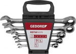 Gedore Red raktų su terk&scaron;le rinkinys, 5 vnt.
