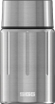 Pietų termosas SIGG FJ Obsidian, 0,75l, sidabrinės spalvos