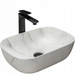 Pastatomas praustuvas REA BELINDA MARBLE 46,5x33,5x13,5