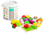 Mediniai vaisiai 20 vienetų &bdquo;Ecotoys&ldquo;