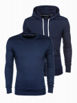 Džemperių rinkinys vyrams Ombre Clothing 120825-7, mėlynas