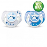 Naktinis čiulptukas Philips Avent SCF176/22, 6-18 mėn, 2 vnt.