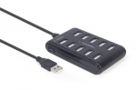 Gembird UHB-U2P10P-01, USB 2.0