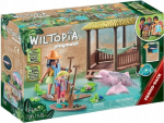 PLAYMOBIL &ndash; 71143 &ndash; Wiltopia &ndash; Irklas ir rožiniai delfinai