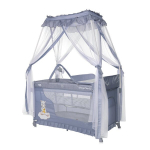 Maniežas Lorelli Magic Sleep, grey