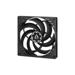 ARCTIC P14 SLIM PWM PST - 140mm plonas korpusinis ventilatorius, PWM valdymas ir PST laidas