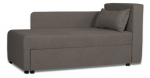 Vaikų sofa Villy (de&scaron;inė) Smėlio spalvos pilkos spalvos