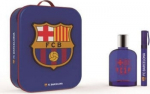 Rinkinys FC Barcelona vyrams: tualetinis vanduo EDT, 100 ml + rutulinis dezodorantas, 10 ml + kosmetinė