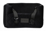Amibelle automobilio gultas &scaron;unims Velvet Memory Lux, juodas, 25 cm x 40 cm