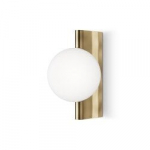 Maytoni Modern Wall Lamp Avant-garde MOD324WL-01BS Žalvaris