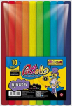 Pastello krepinio popieriaus mini rinkinys Alfa Pastello 25x200 cm 10 vnt. mi&scaron;rios spalvos