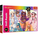 Dėlionė su lėlytėmis Trefl Rainbow High, 160 det.