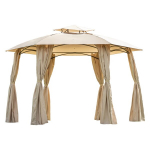 6-sienė pavėsinė Gavi 2, smėlio spalvos