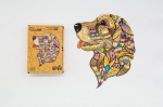 Medinė inė dėlionė 125 Faithful Sirko A3 - PuzzleOK