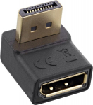 Inline 17199o Displayport keitiklis, vyri&scaron;kas/moteri&scaron;kas, juodas