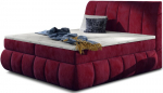 Lova Vincenzo, 180x200 cm, raudona