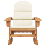 Supama adirondack kėdė vidaXL, ruda