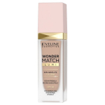 Makiažo pagrindas Eveline Wonder Match Lumi Skin Absolute Glow SPF20 20 Nude Warm, 30 ml